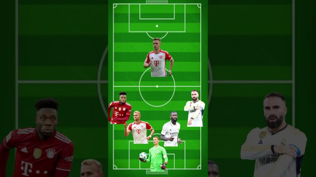 مقارنة بين ريال مدريد وبايرن ميونخ نصف نهائي دوري ابطال اوروبا 2024 #shots #football #ريال_مدريد