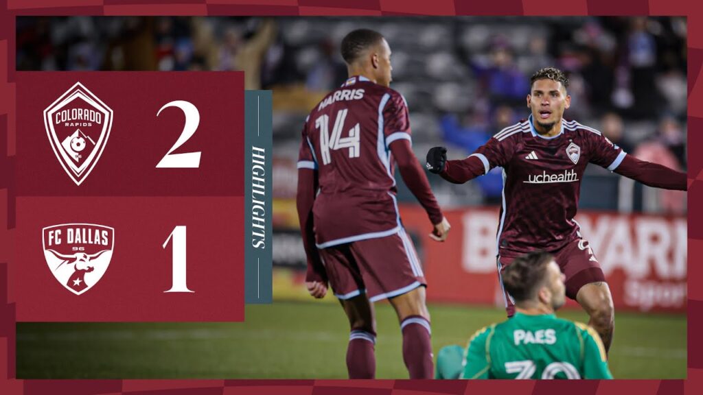 HIGHLIGHTS: Calvin Harris delivers in second half as Rapids win 2-1 over Dallas HIGHLIGHTS: Calvin Harris delivers in second half as Rapids win 2-1 over Dallas