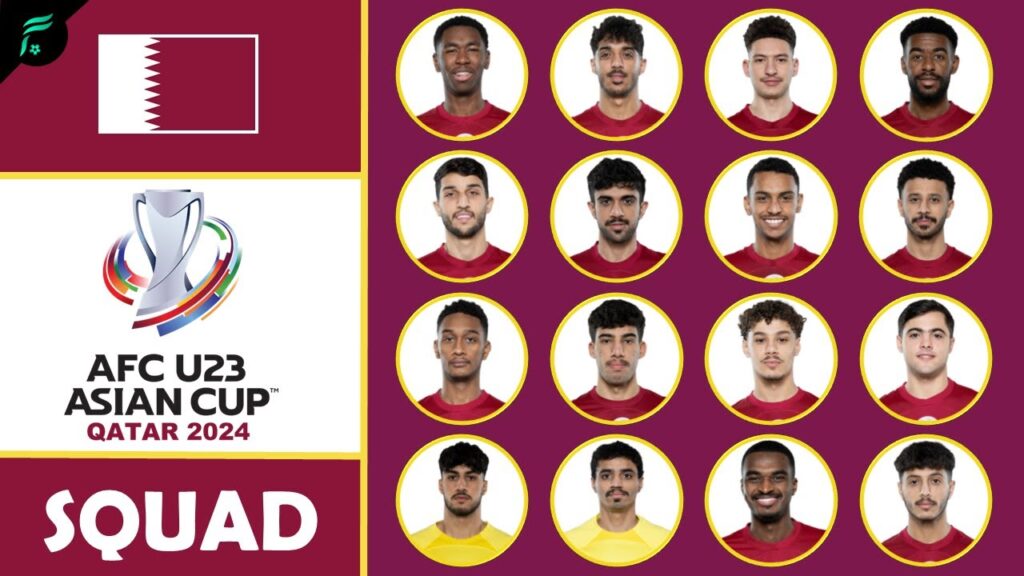 QATAR πΆπ¦ 23 MEN SQUAD for AFC U23 Asian Cup Qatar 2024 | Official | FAN Football Squad QATAR πΆπ¦ 23 MEN SQUAD for AFC U23 Asian Cup Qatar 2024 | Official | FAN Football Squad