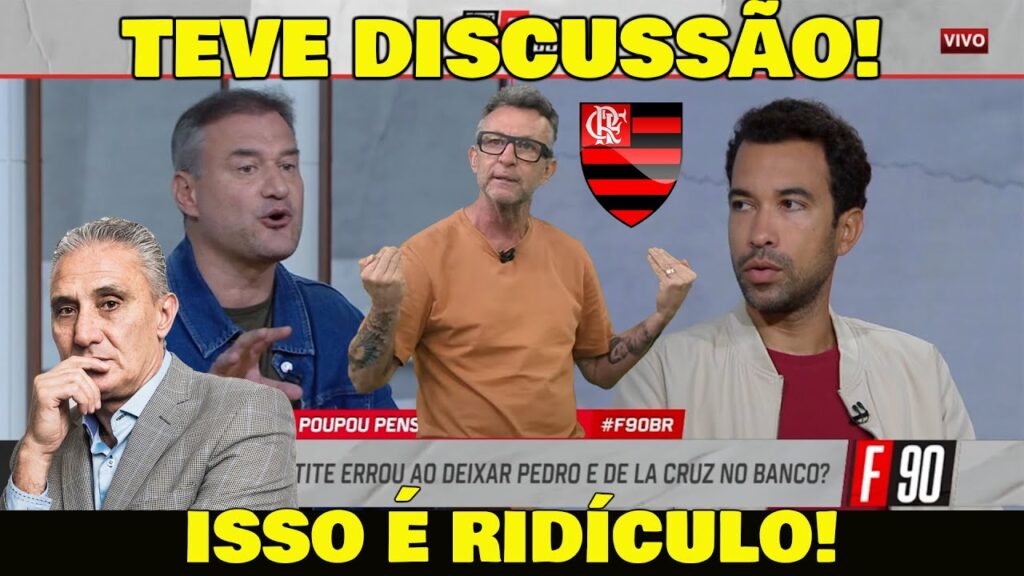 TEVE DISCUSSÃO POR CAUSA DO TITE! ELE ACERTOU OU ERROU CONTRA O PALMEIRAS?