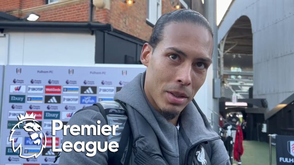 Van Dijk hails Gakpo, Gravenberch after Liverpool's 3-1 win v. Fulham | Premier League | NBC Sports