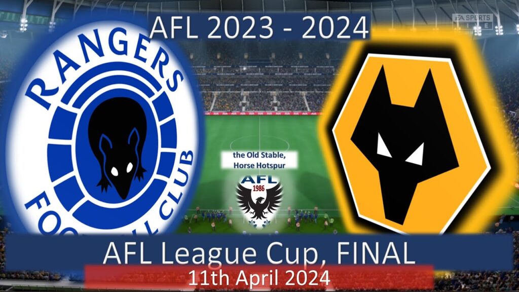 2023 - 2024 AFL League Cup FINAL, Rat Rangers v Wolf City