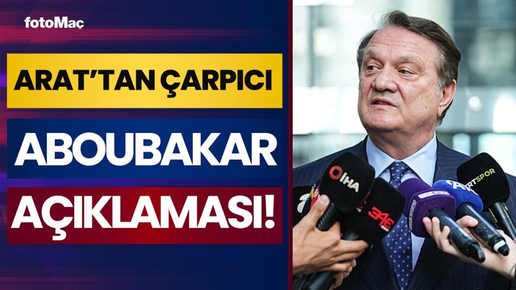 Beşiktaş Başkanı Hasan Arat Vincent Aboubakar Geleceğiyle İlgili Çarpıcı Açıklaması! Beşiktaş Başkanı Hasan Arat Vincent Aboubakar Geleceğiyle İlgili Çarpıcı Açıklaması!
