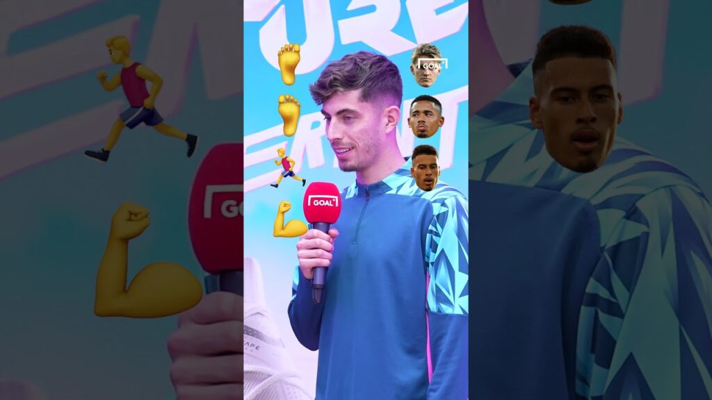 KAI HAVERTZ picks between HIS TEAM-MATES π©πͺ #shorts KAI HAVERTZ picks between HIS TEAM-MATES π©πͺ #shorts