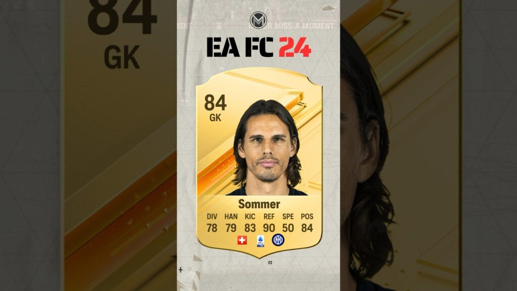 Yann Sommer Evolution FIFA 10 - FC 24#fifa #football #fc24 #sommer #shorts