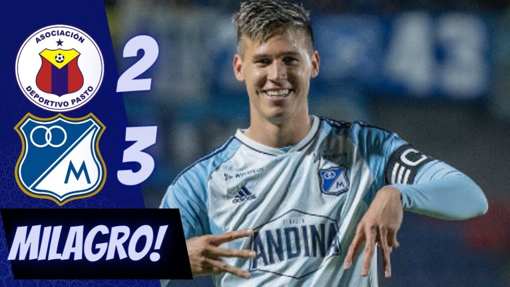 DEPORTIVO PASTO 2 MILLONARIOS 3 EL EMBAJADOR QUEDA VIVO DE MILAGRO! ANALISIS