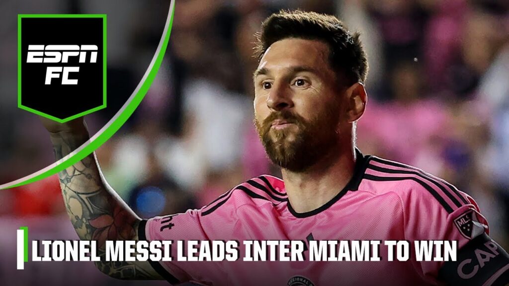 Lionel Messi scores two goals as Inter Miami defeats Nashville SC | ESPN FC