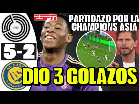 BRUTAL POR CHAMPIONS DE ASIA GONZALO PLATA DIÓ 3 GOLAZOS EN PARTIDAZO LLEVÁNDOSE A RIVALES SORPRENDE