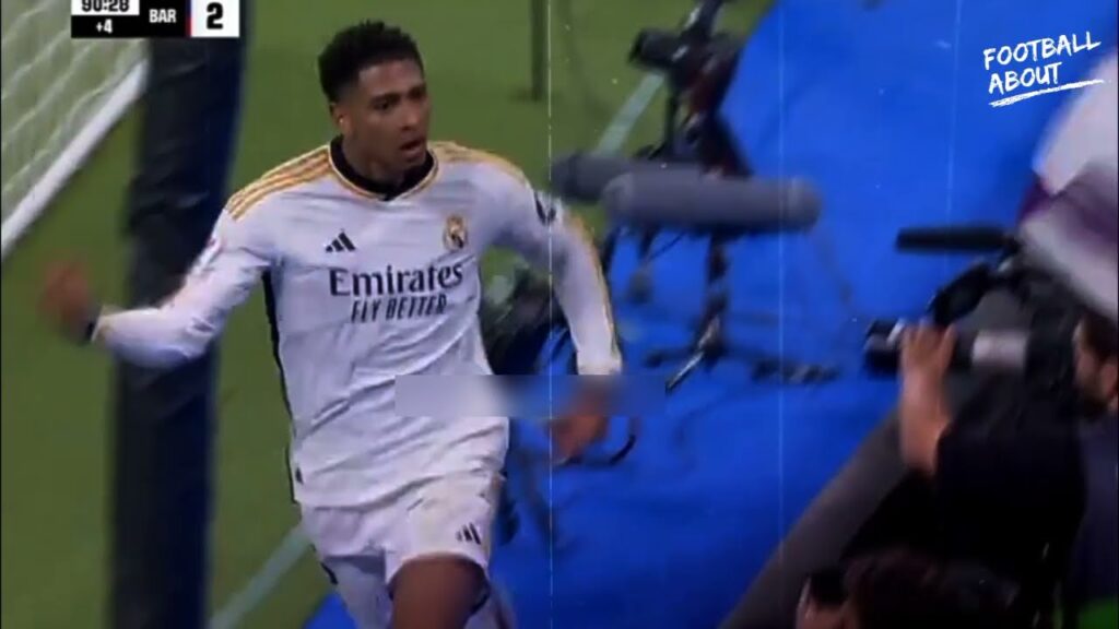 Bellingham Winning  Goal | REAL MADRID vs BARCELONA 3-2 | EL CLÁSICO HIGHLIGHTS |  LaLiga 2023/24