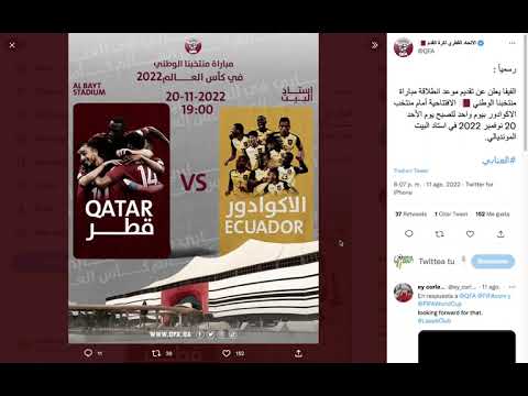 Mundial Catar 2022, Qatar: Nomina Oficial de 26 jugadores