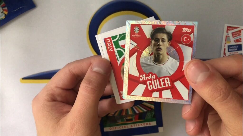 Weitere Parallel Variante! Top-Talente Arda Güler und Jamal Musiala! - Topps UEFA EURO 2024 Sticker