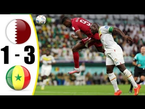 Qatar vs Senegal 1-3|| All Goals Extended Highlights 2022 HD @Pitchsport