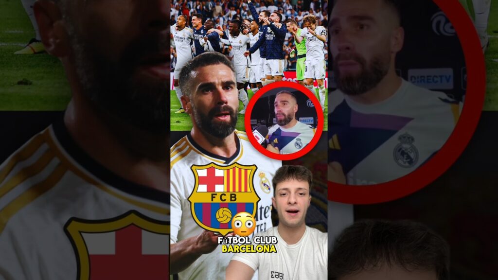 La DECLARACIÓN de CARVAJAL que RETRATA al FC BARCELONA #Futbol #RealMadrid #Carvajal #Deportes