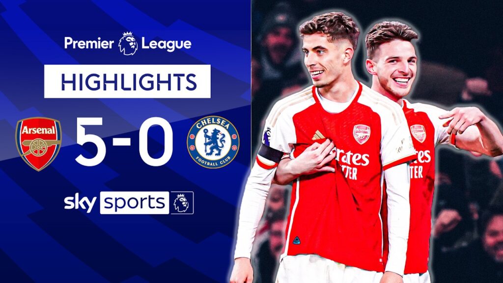 Gunners RUN RIOT as Havertz haunts former club! 🥵 | Arsenal 5-0 Chelsea | Premier League Highlights