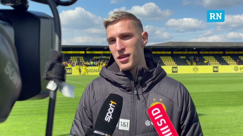 BVB-Innenverteidiger Nico Schlotterbeck: "Ich bin sehr zufrieden mit der Rückrunde"