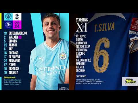 Manchester City VS Chelsea - FA Cup 2023/24 - Talksport commentary