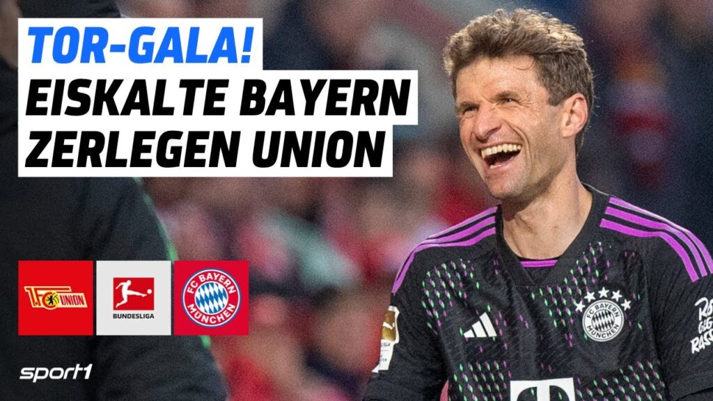 1. FC Union Berlin – FC Bayern München | Bundesliga Tore und Highlights 30. Spieltag 1. FC Union Berlin - FC Bayern München | Bundesliga Tore und Highlights 30. Spieltag