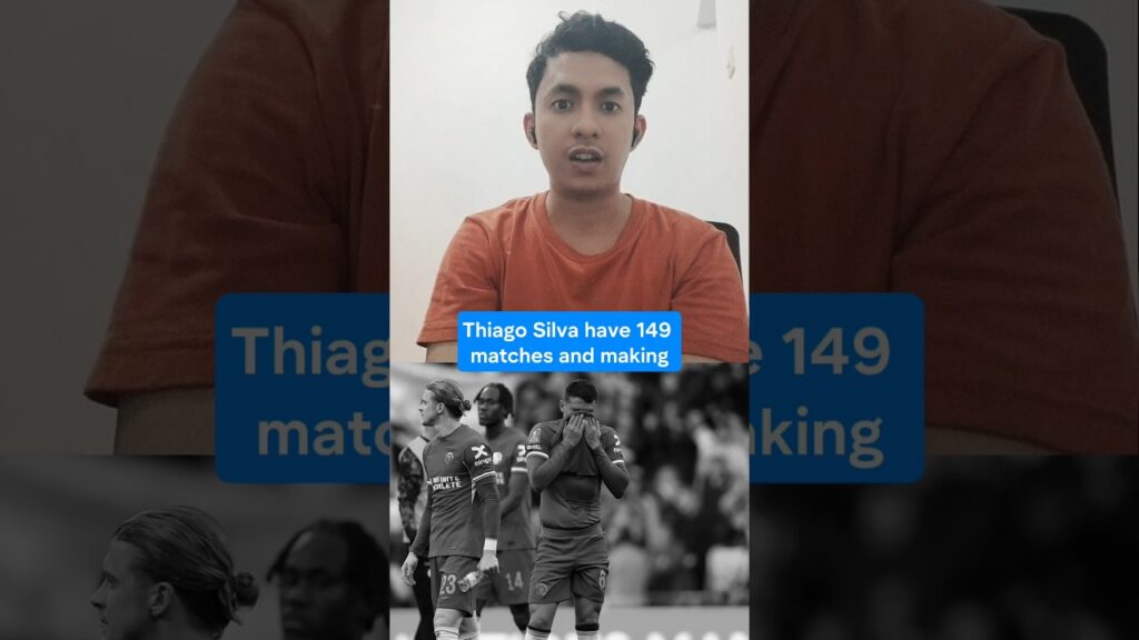Thiago silva end his chelsea career #premierleague #chelsea