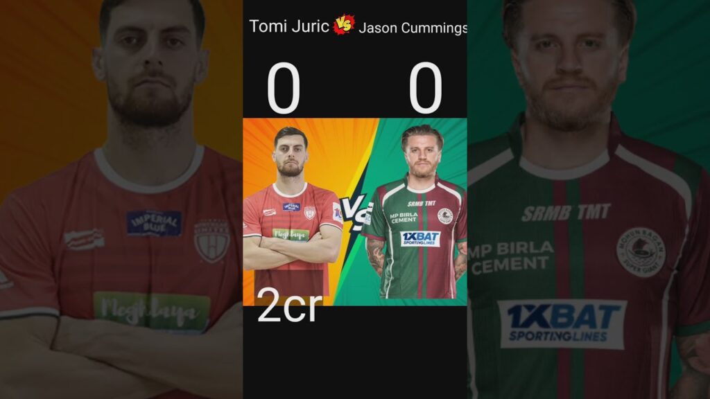 Tomi Juric vs Jason Cummings #shorts #mohunbagan #neufc