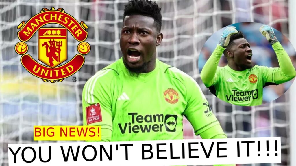🔴 'I used some tricks' Is Andre Onana suspended for Manchester United's FA Cup final vs Man City?