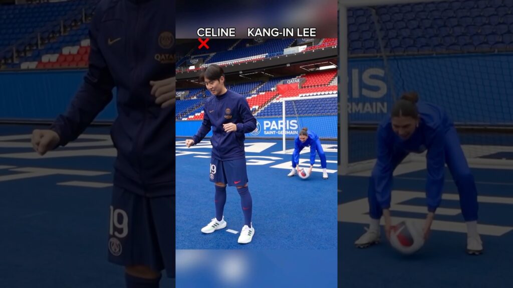 @CelineDept  🆚 Lee Kang-In 🤣🤣Guess who wins❓#Shorts