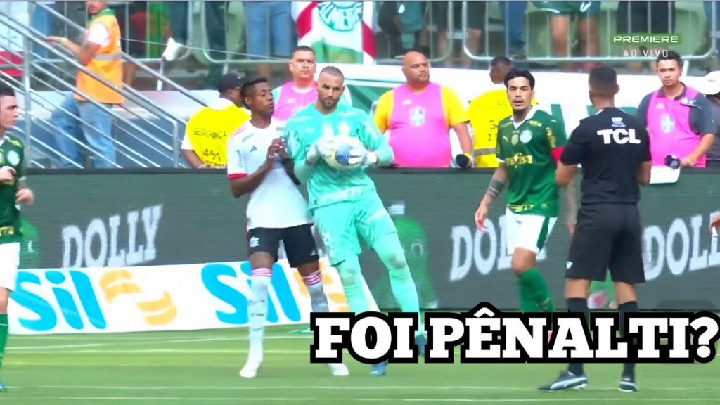 Foi pênalti do Weverton no Bruno Henrique? Veja o lance - Palmeiras x Flamengo