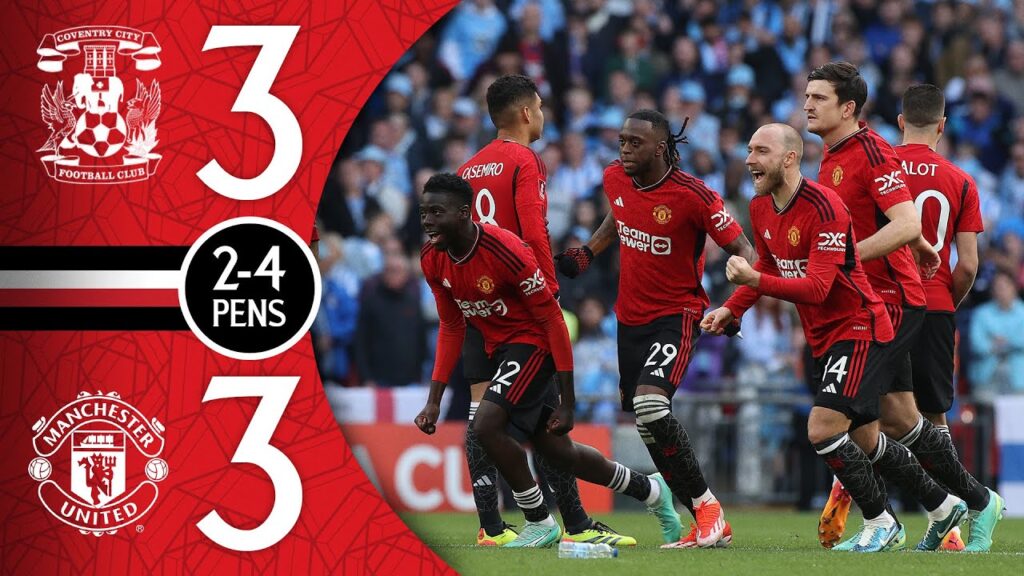 United Reach FA Cup Final | Coventry 3-3 Man Utd (2-4 Pens) | Match Recap