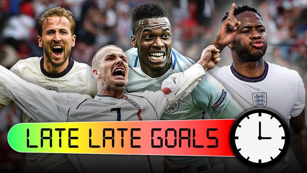 England Goals But They Keep Getting Later! 🤩 | Beckham Free-kick, Sturridge Last Gasp Winner & More!