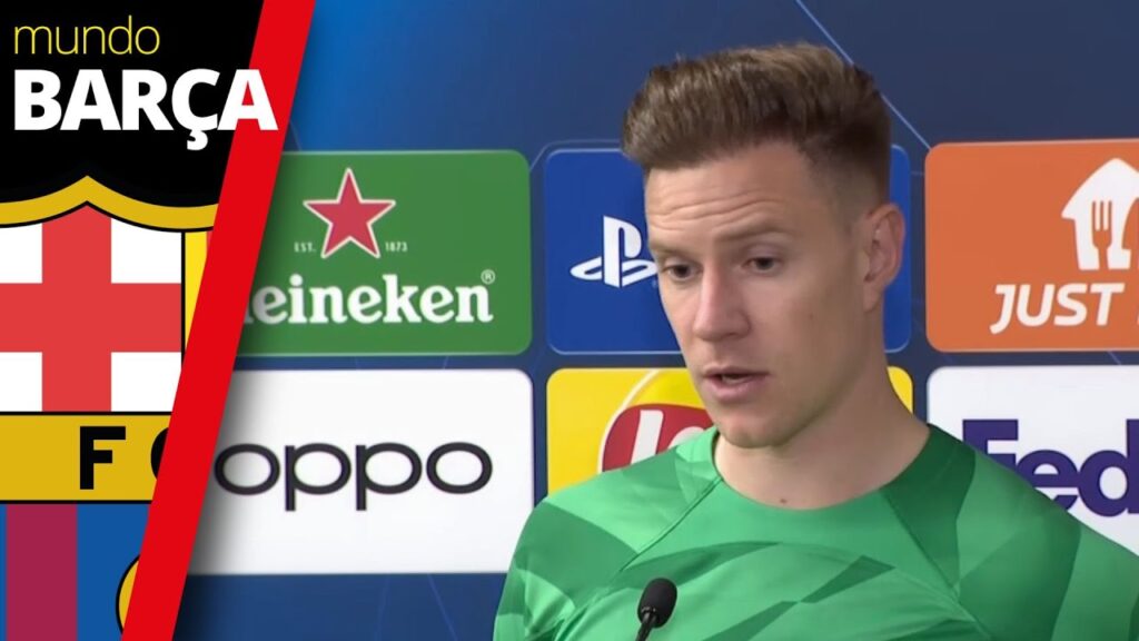 Marc Andre ter Stegen: “Duele muchísimo esta derrota pero estoy orgulloso del equipo” | BARÇA – PSG Marc Andre ter Stegen: "Duele muchísimo esta derrota pero estoy orgulloso del equipo" | BARÇA - PSG