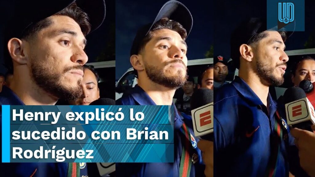 🗣️ Henry Martín explicó lo sucedido con Brian Rodríguez tras su expulsión 🚨