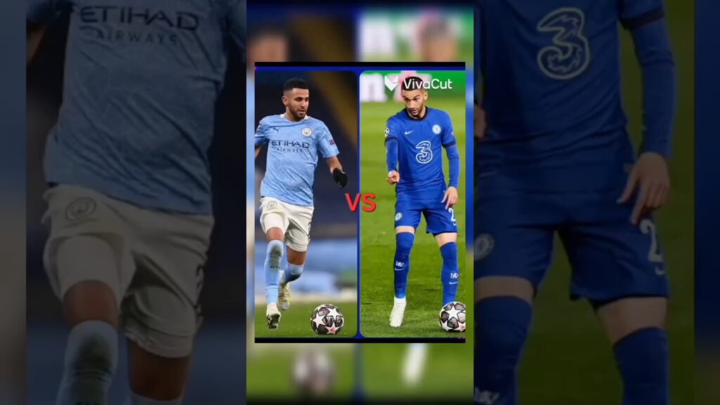 مقارنة بين محرز ضد زياش #Mahrez #Zayash #محرز #زياش #shorts #football