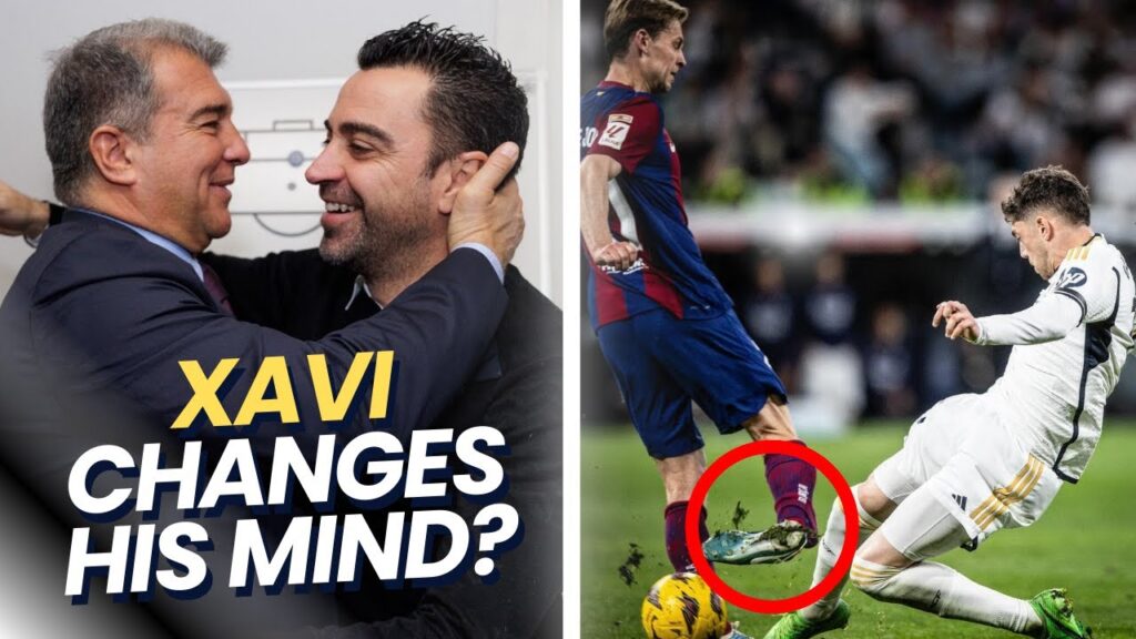Frenkie De Jong season is OVER, Xavi has changed his mind and will stay another season? #xavi