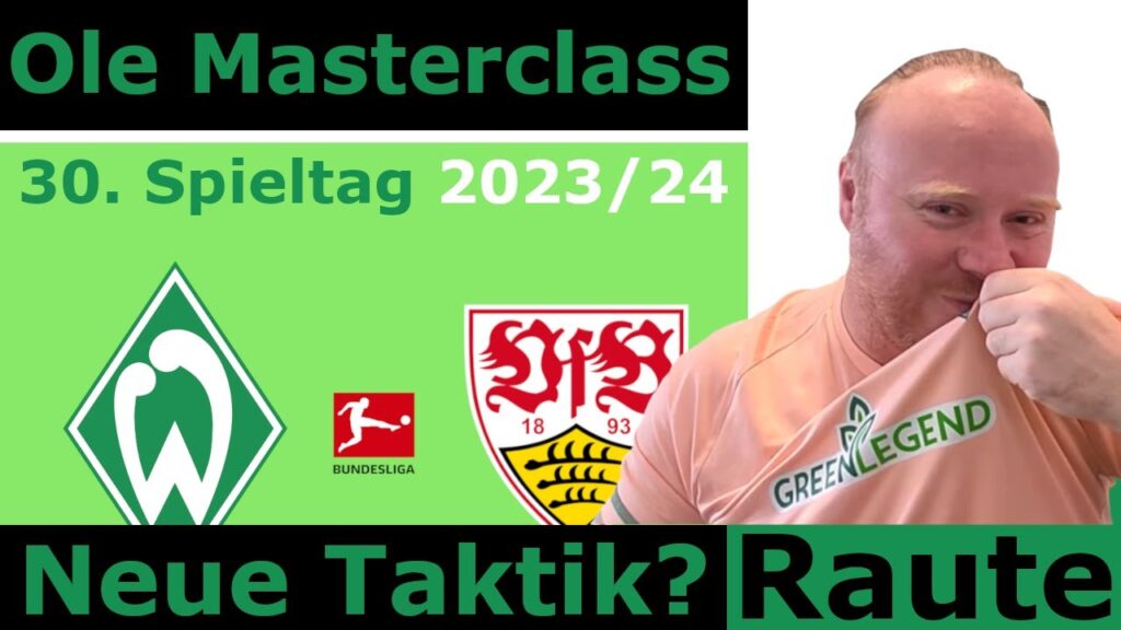 Ole Werner Taktik Masterclass! Raute hin oder her... Taktikanalyse! SV WERDER BREMEN | BastiB - BFaB
