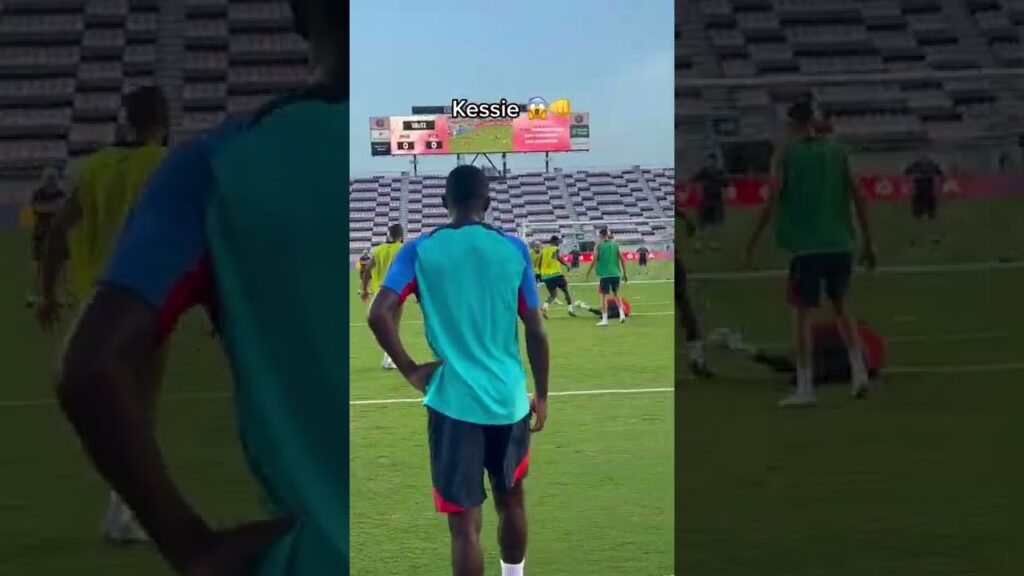 Franck Kessie laid Ansu Fati out 😳