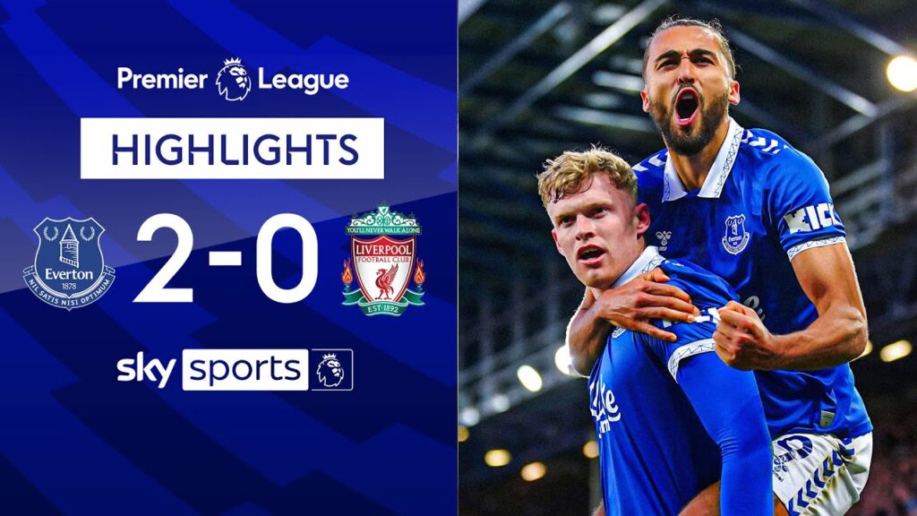 Toffees dent Reds' title hopes with BIG derby win 🔵 | Everton 2-0 Liverpool | EPL Highlights