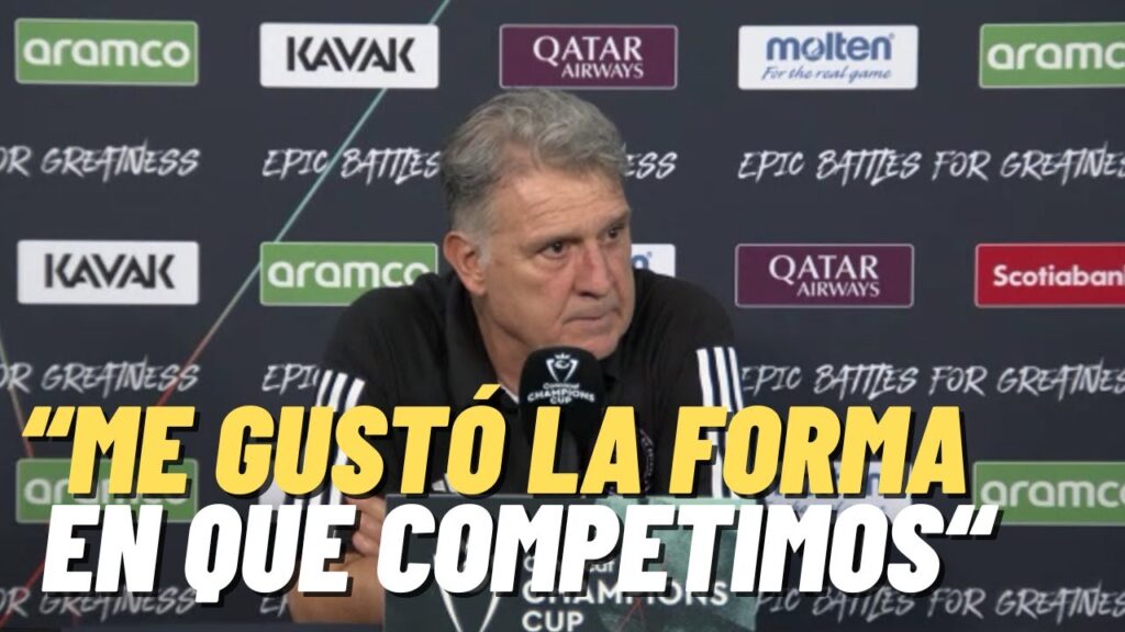INTER MIAMI 1 RAYADOS 2 GERARDO MARTINO Conferencia Post Partido