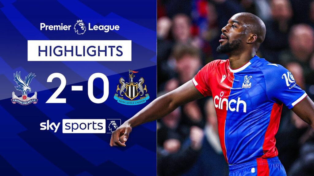 Mateta double sinks Magpies 🦅 | Crystal Palace 2-0 Newcastle | Premier League Highlights