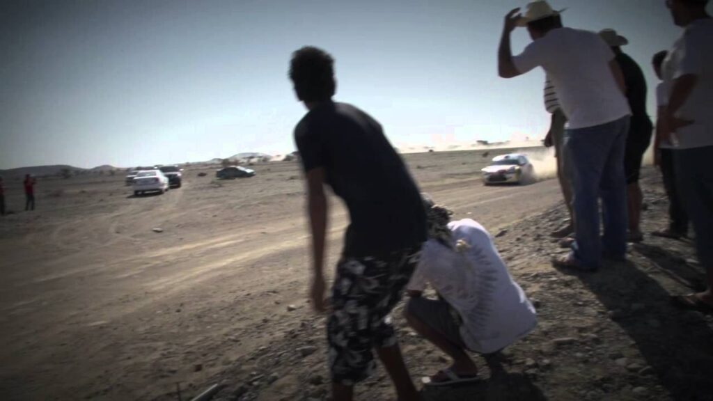 Khalid Al Qassimi at Dubai International Rally