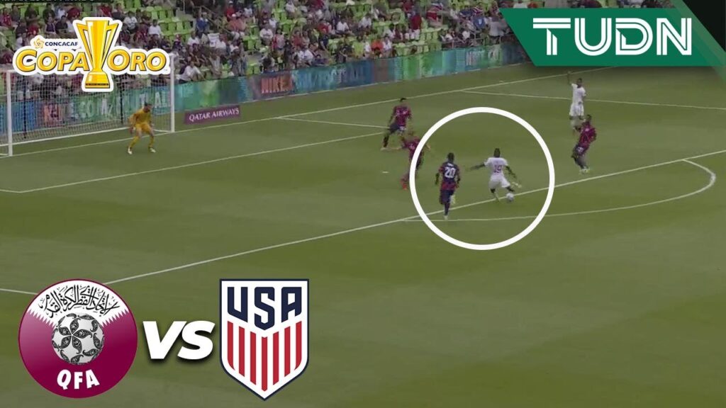¡UUY! Tiembla la portería de USA | Qatar 0-0 Estados Unidos | Copa Oro 2021 - Semifinal | TUDN