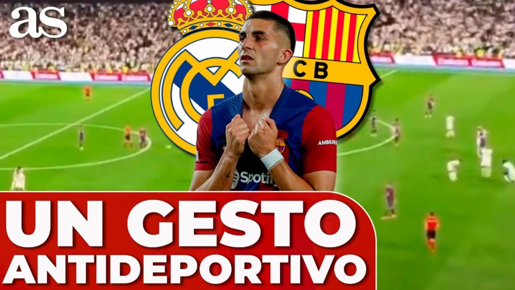 El GESTO ANTIDEPORTIVO de FERRAN TORRES en EL BERNABÉU tras el PITIDO INICIAL