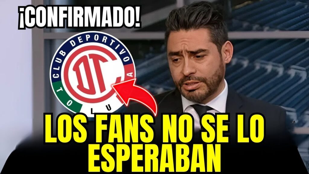 CONMOCIÓN EN EL FÚTBOL ¡AL FÚTBOL BRASILEÑO! ¡FANS EN PÁNICO!| NOTICIAS DEL TOLUCA FC