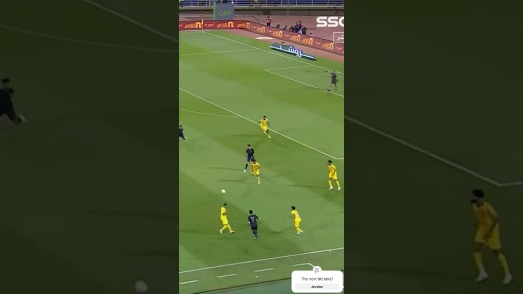 Tiki taka next level al-nassr #shorts #football