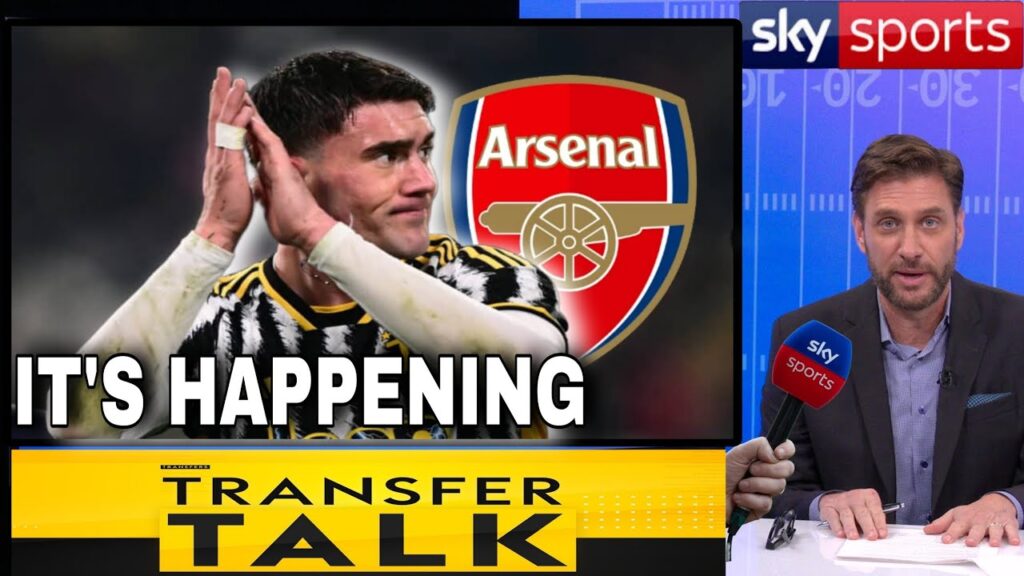 ✅️💥Arsenal is given a transfer hint by Juventus veteran Dusan Vlahovic✴️🛑