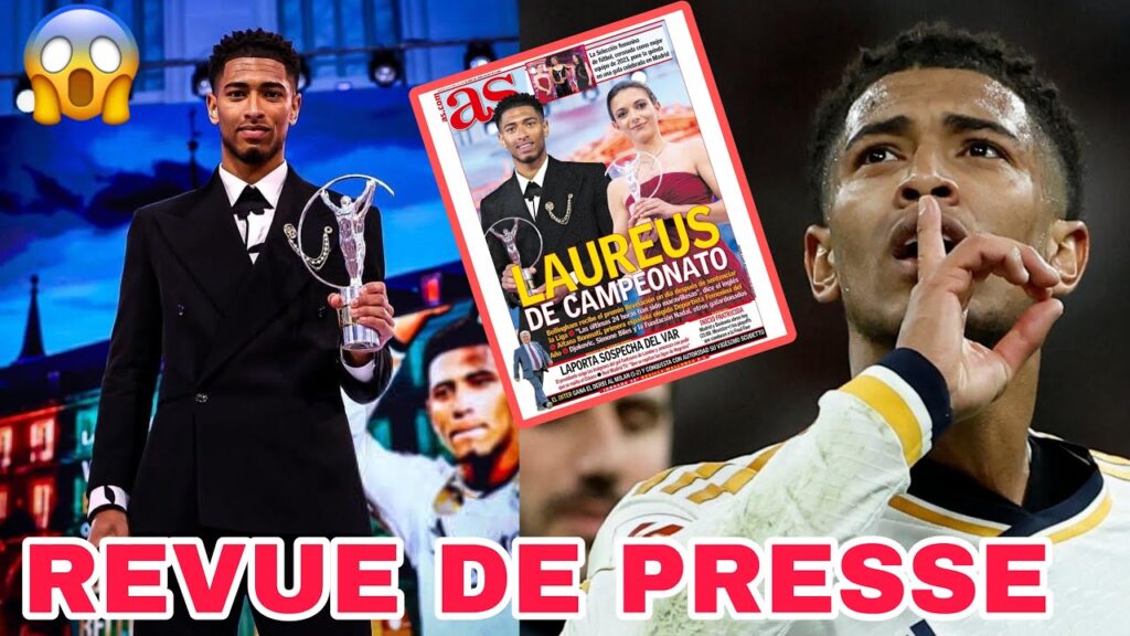 📰: BELLINGHAM récompensé à Madrid, il est la révélation du prix.. : Bamba Dieng pourra-t-il revenir