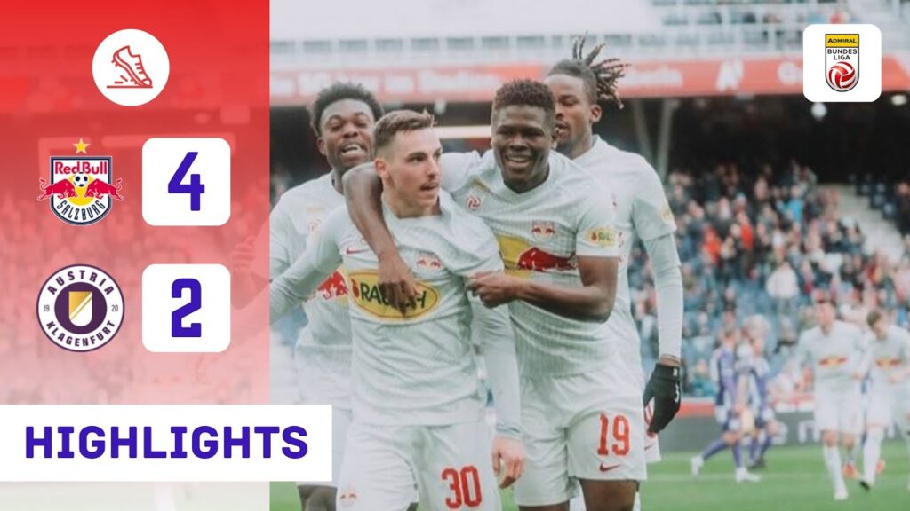 RB Salzburg vs SK Austria Klagenfurt | Highlights | Austrian Bundesliga 2023/24