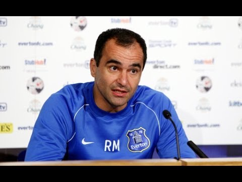 Roberto Martinez's pre-Arsenal press conference