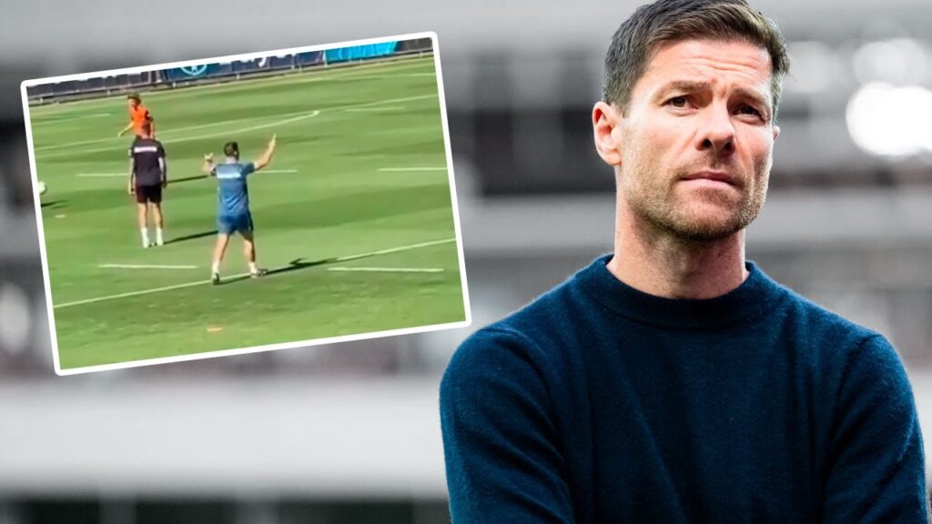 XABI ALONSO se enojó con sus JUGADORES en este entrenamiento del BAYER LEVERKUSEN 🤬