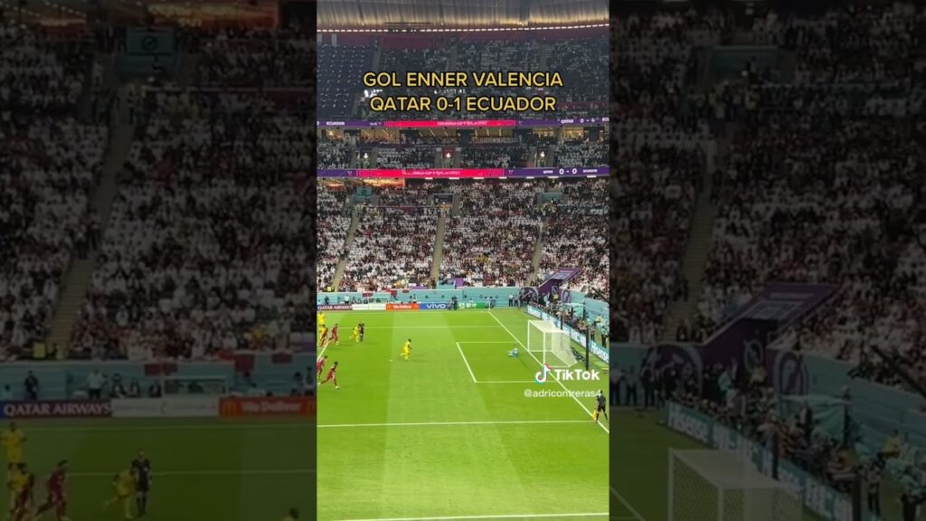 Goal perdana piala dunia Qatar 2022 valencia