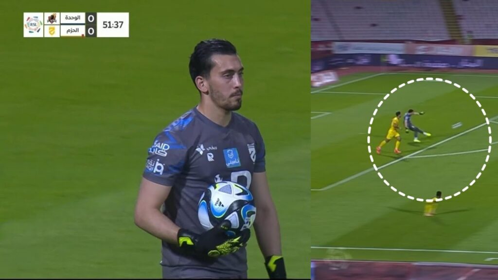 شاهد تصديات الحارس التونسي أيمن دحمان ضد الوحدة السعودي 🔥 دحمان يتألق و يقدم أسيست 🔥