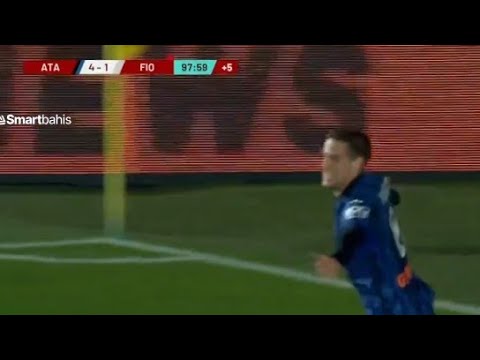 Gol di Mario Pašalić, Atalanta-Fiorentina (4-1) Tutti i gol e gli highlights dettagliati
